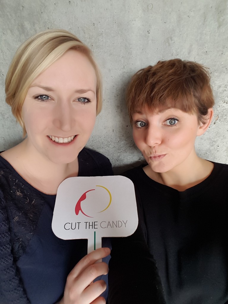 Gemeinsam haben Aline (links) und Johanna die Medienmarke "Cut the Candy" entwickelt