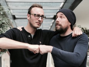Felix Zeltner und Max Gaub zeigen den Volos, wie Medienmarken Erfolg haben können